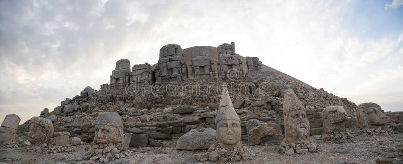Mount Nemrud, ancient Kingdom of Commogene, southeast Anatolia.