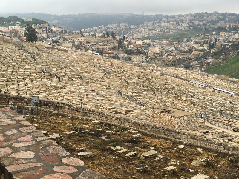 Mount of Olives Cemetery 2015 Stock Photo Image of ruins, view 66750640