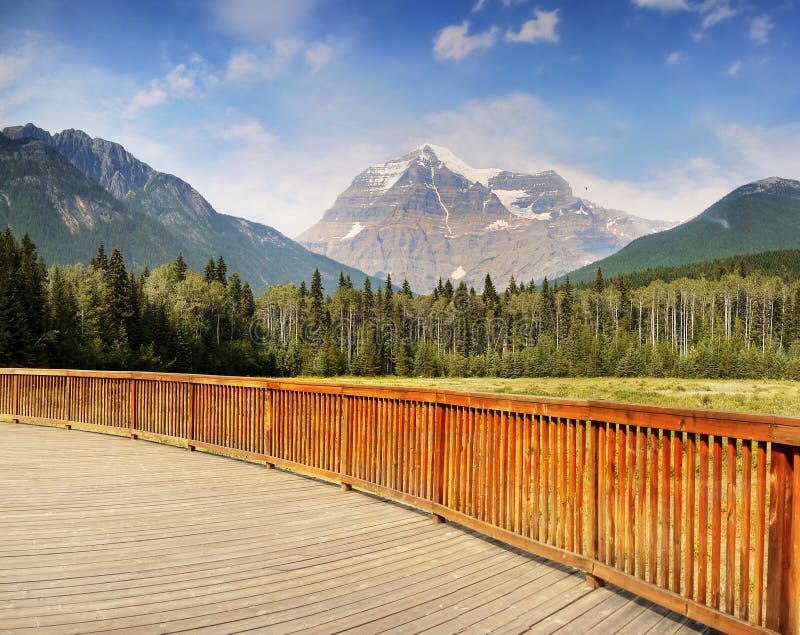 Canada Mount Robson Parkway Tour stock photos
