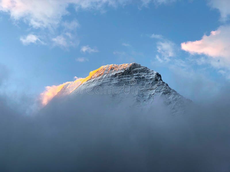 Mount Robson stock images