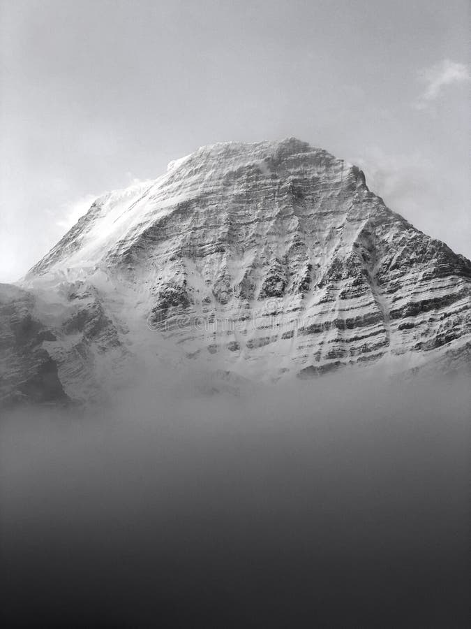 Mount Robson stock image