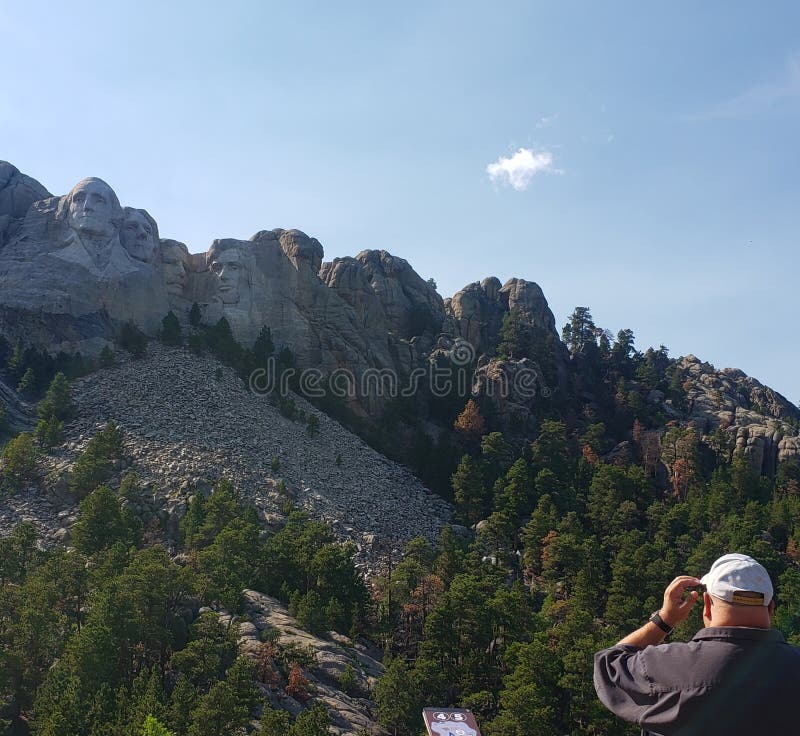 Mount Rushmore National Memorial, South Dakota Editorial Stock Image