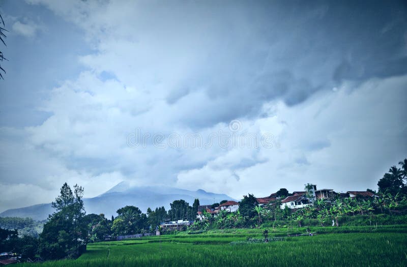 Mount Tampomas is Surrounded by Residential Areas in Sumedang, West ...