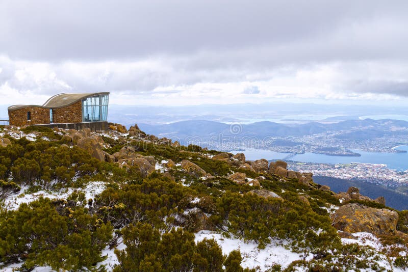 Summit of Mount Wellington stock photo. Image of tasmania 17135458