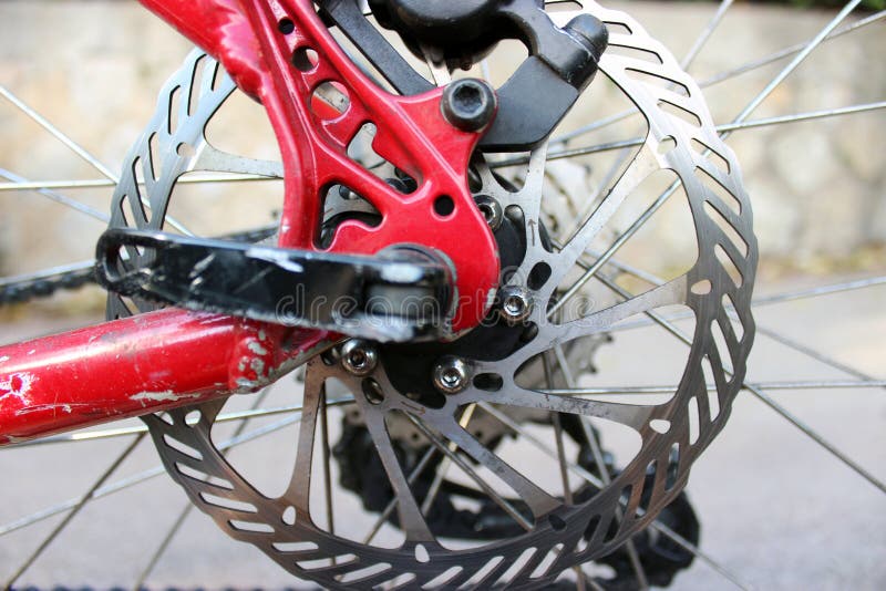 Mountain Bike Disc Brake stock image. Image of machine 61585689