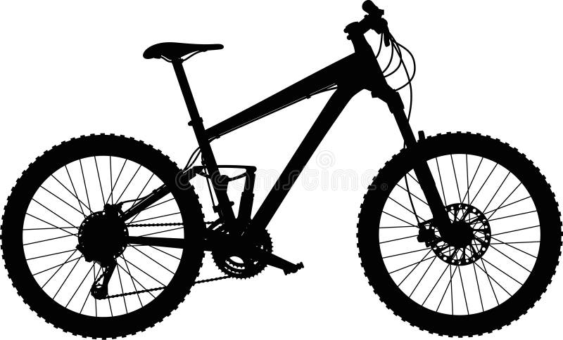 Mountain bike full-suspension