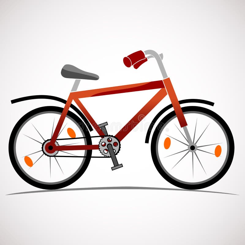 Mountain bike icon royalty free illustration