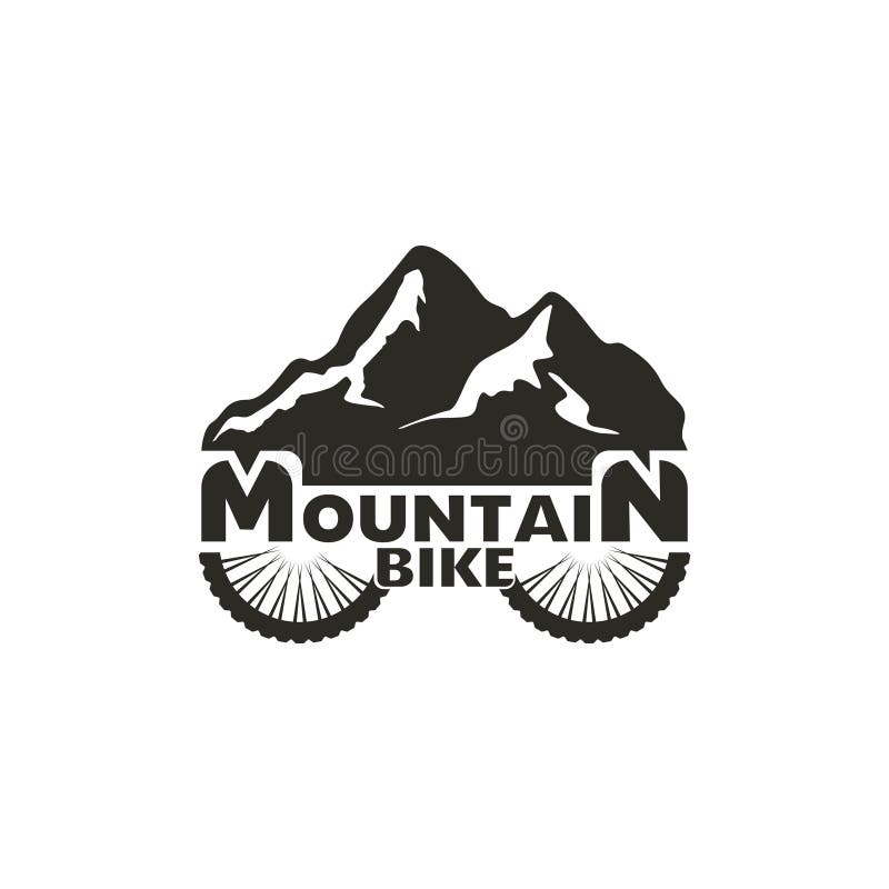 Mountain Bike Logo. Abstract Mountain Bike Logo. Stock Vector