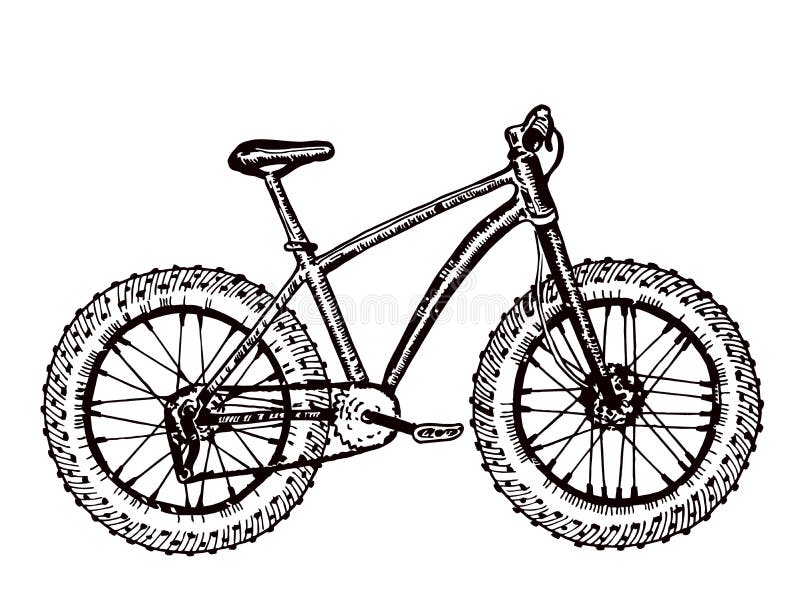 Featured image of post Mountain Bike Line Drawing The chain consistently runs in a straight line from the gearbox to the rear hub so riders don t need to worry about in the web page you will find more explanations drawings and a short video of a basic prototype