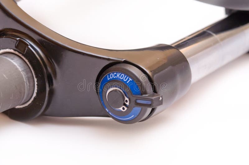 Mountain Bike Suspension Fork Stock Photo Image of mountain, bike