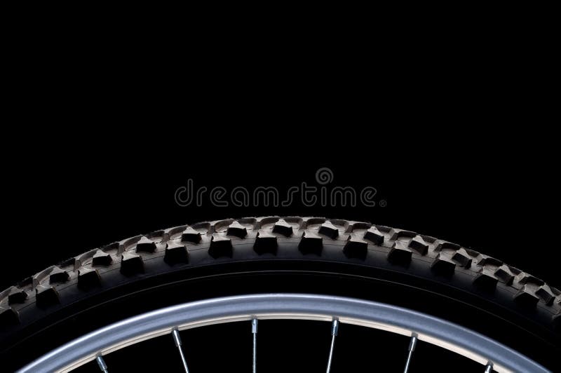 Bike Tire Print on Dry Mud Cracks Stock Image Image of background