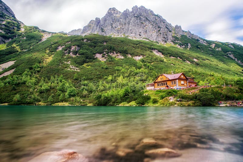 Horská chata vo Vysokých Tatrách