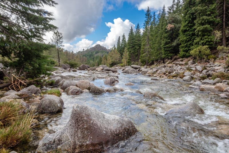 Mountain creek in Peneda Geres, Portugal