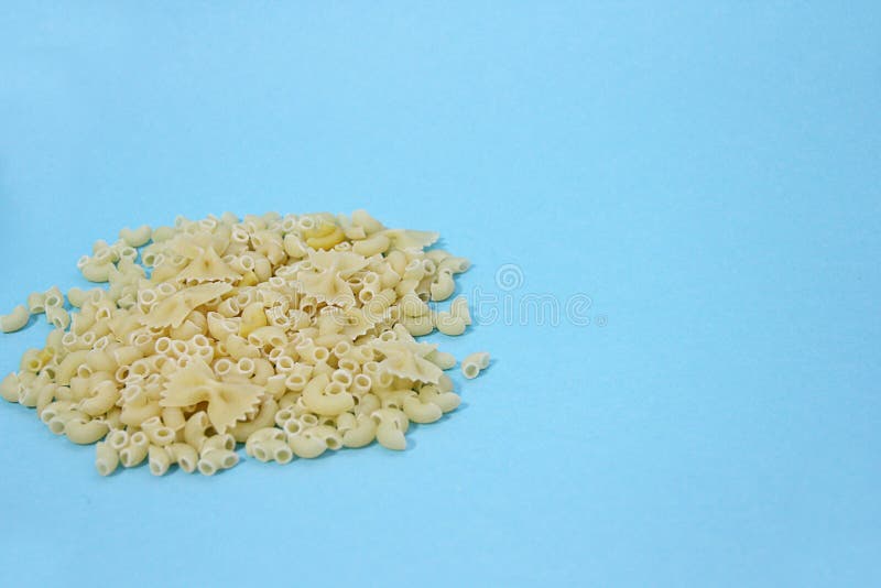 Mountain of Different Varieties of Pasta Stock Image Image of popcorn