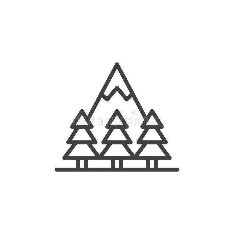 Free Free 235 Simple Mountain Outline Svg SVG PNG EPS DXF File