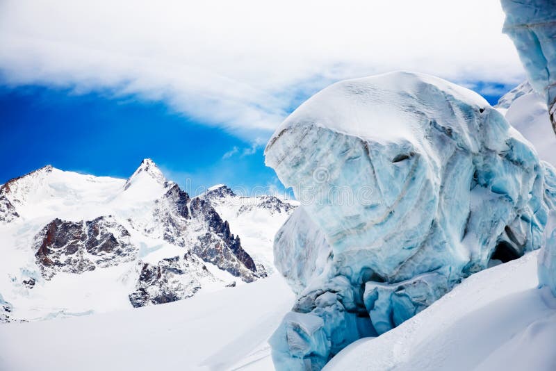 Mountain glacier