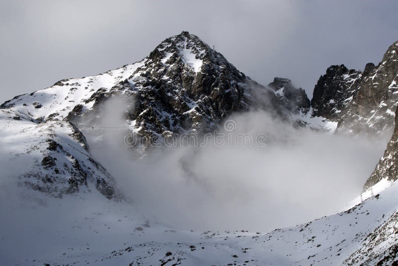 Pohorie - Vysoké Tatry (Skalnaté pleso, Slovensko)