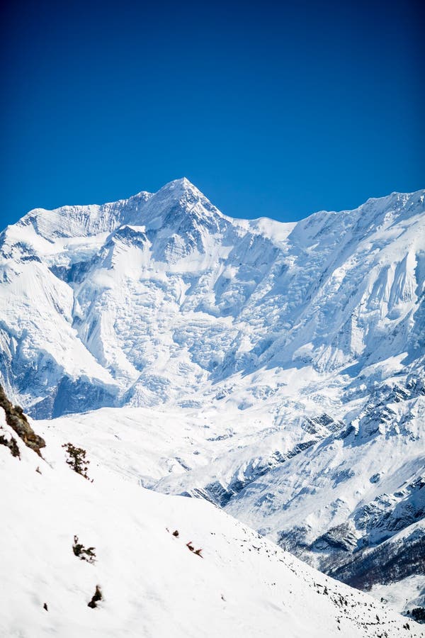 Mountain inspirational landscape, Annapurna range Nepal