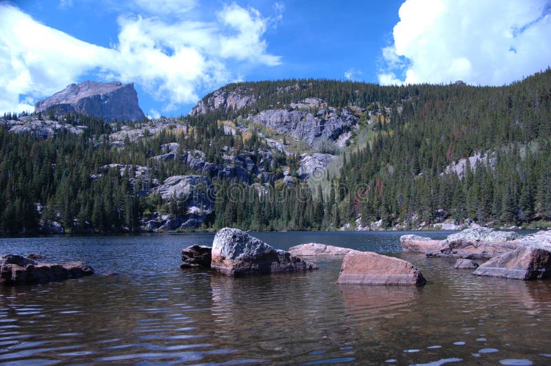 Mountain Lake 2 royalty free stock photos