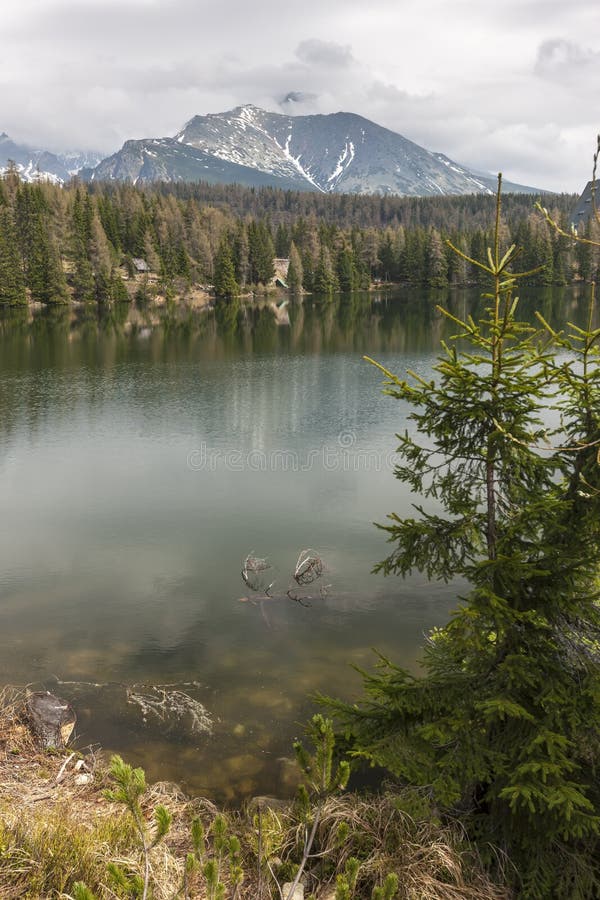 Mountain Lake in Slovakia Tatra