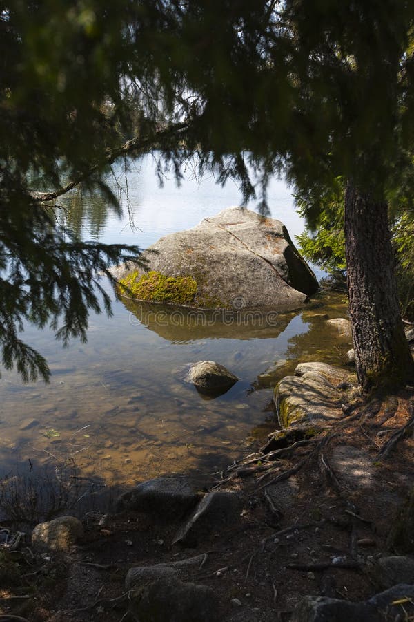 Mountain Lake in Slovakia Tatra