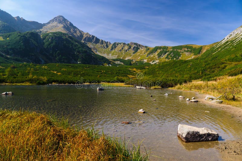 Horské jezero, Tatry Bielskie