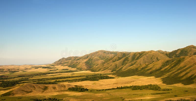 Mountain landscape stock image. Image of shadow, meadow - 8889519