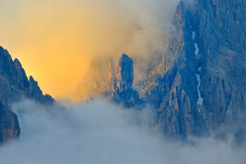 Mountain landscape - Dolomites, Italy