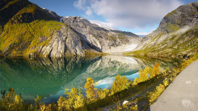 Mountain Landscape, Glacier Lake stock photos Mountain Landscape, Glacier Lake stock photos