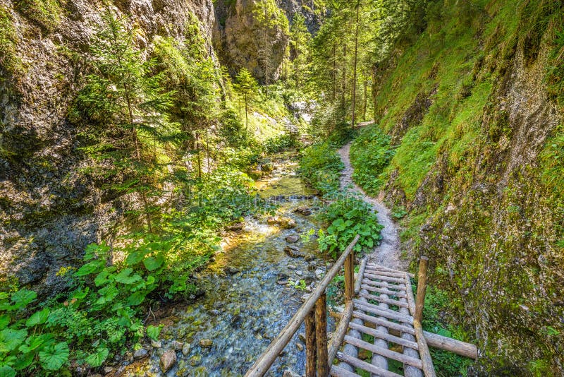 Mountain landscape in the Juranova dolina - valley in The Wester