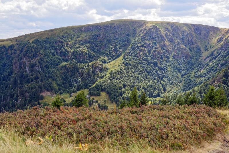 Mountain landscape in summertime