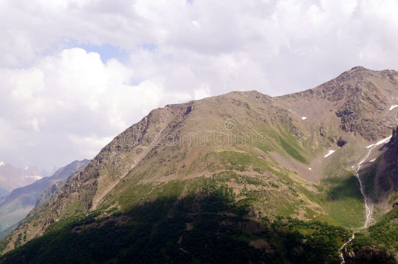 Mountain Landscape on a Sunny Day Stock Image - Image of beautiful ...