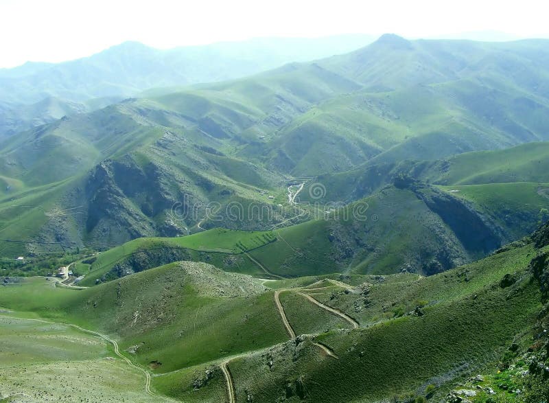 Mountain landscape Uzbekistan