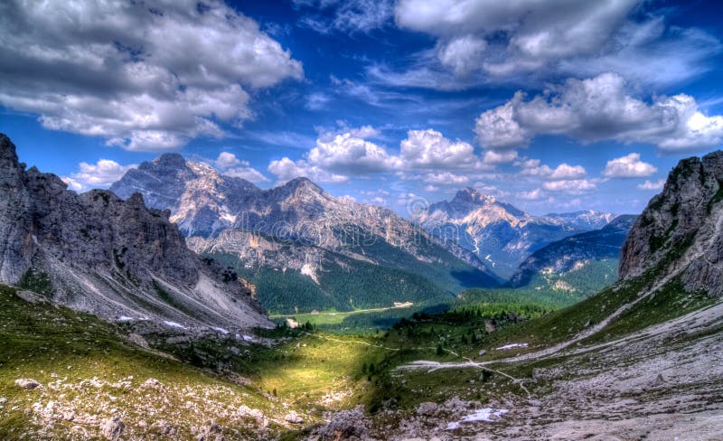 Mountain panoramic view