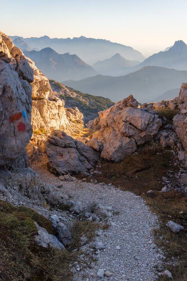 Mountain path royalty free stock images