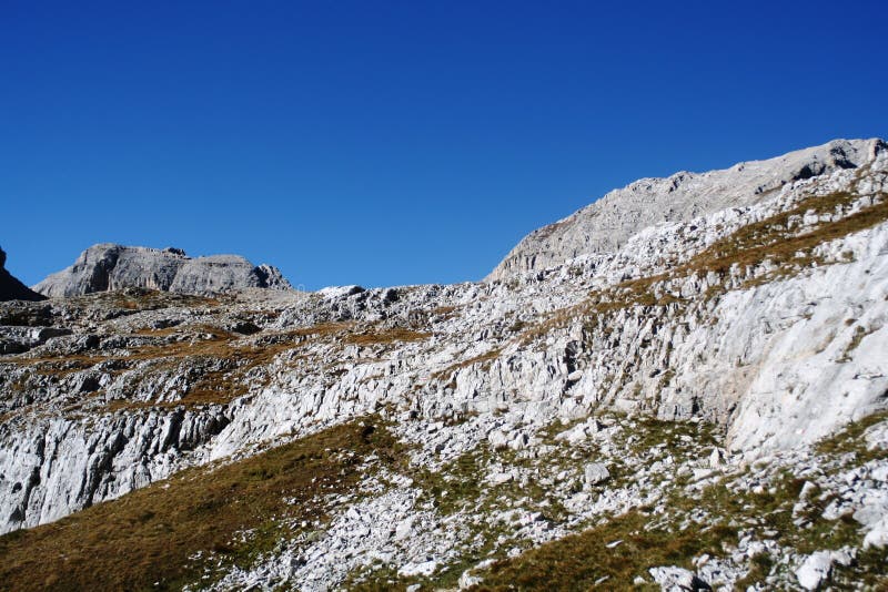 Mountain profile stock image. Image of stones, rock, blue - 11207241