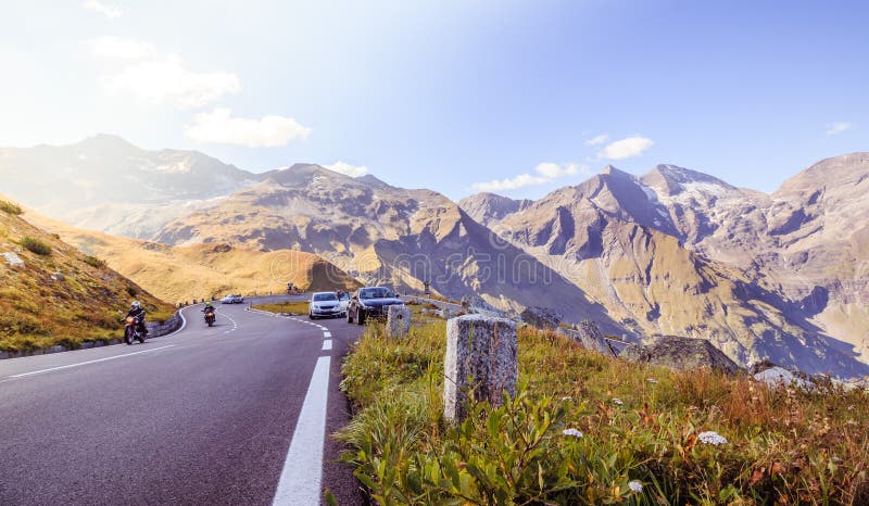 Mountain range of the GroÃŸglockner, Austria, National Park Hohe Tauern