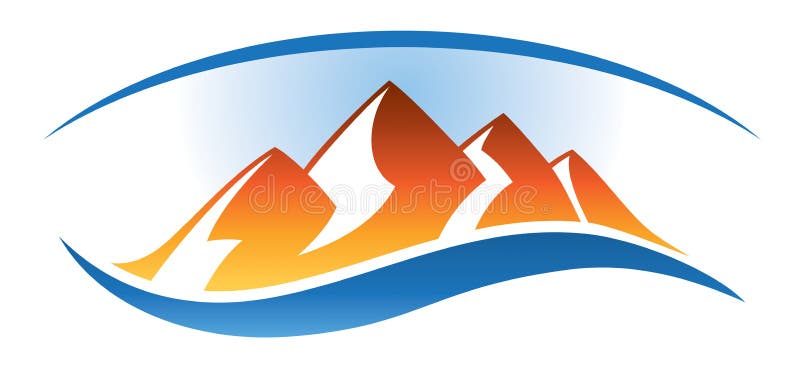 Mountain Range Logo