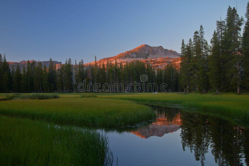 Mountain reflections