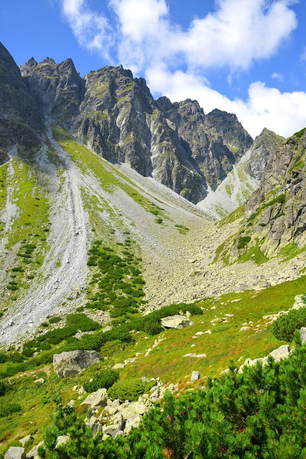 Mountain ridge Bast, Slovakia