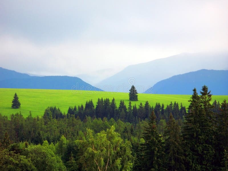 Mountain scenery