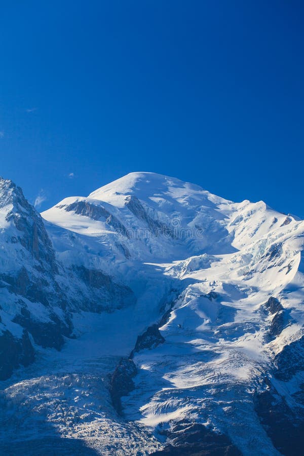 Mountain scenery in the french Alps in summer