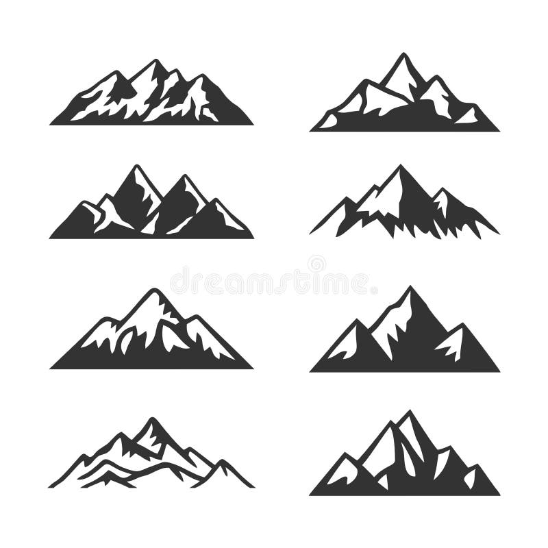 Mountain Silhouette Clip Art Stock Illustrations – 2,538 Mountain  Silhouette Clip Art Stock Illustrations, Vectors & Clipart - Dreamstime