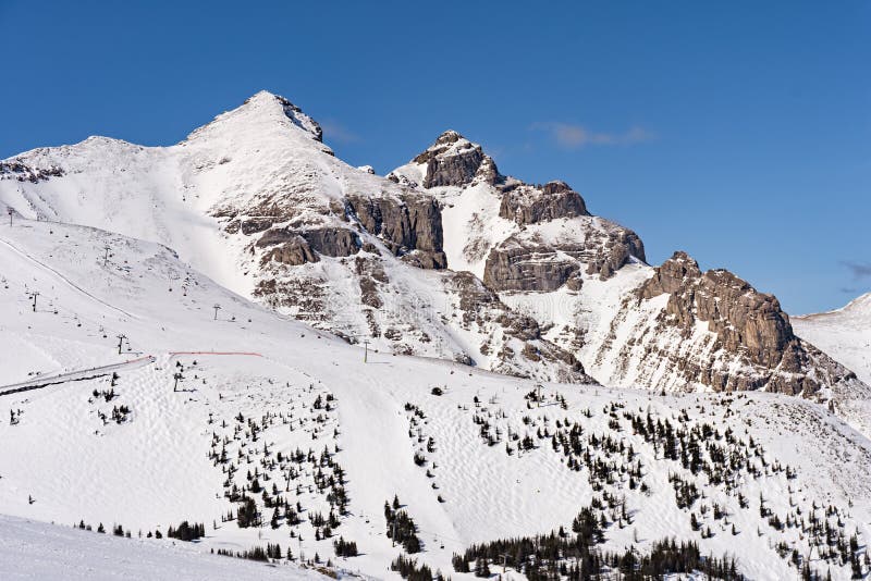 Mountain Ski Resort Banff National Park Alberta Canada