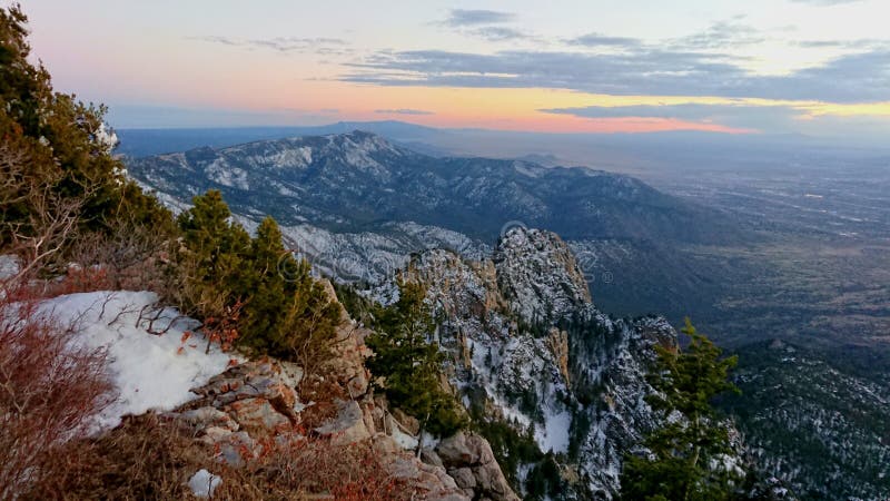 Mountain sunset stock photography Mountain sunset stock photography