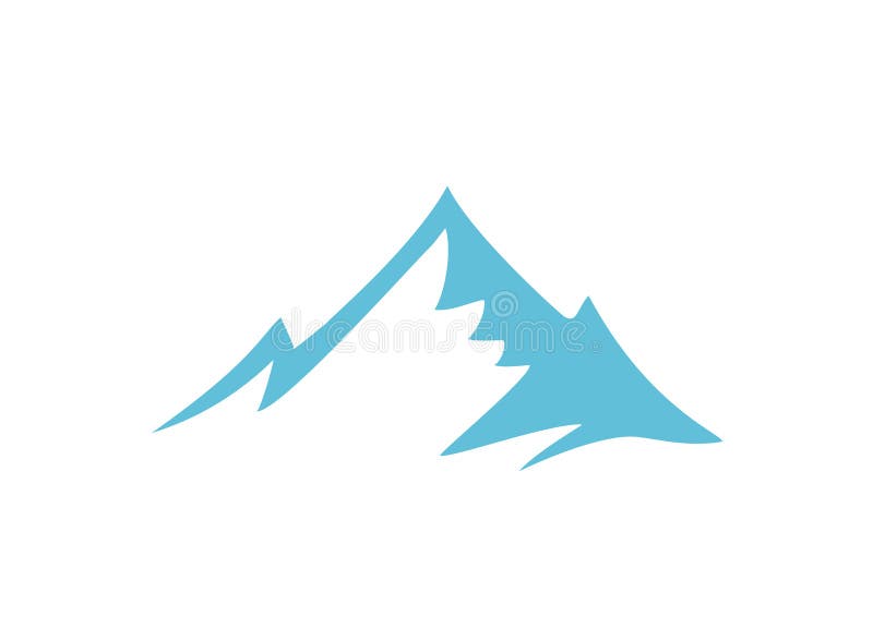 Mountain symbol stock vector. Illustration of outdoors 93660711