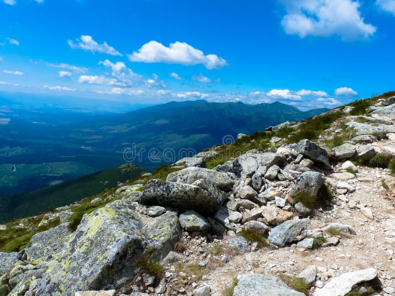 Horská stezka ve Vysokých Tatrách, Slovensko