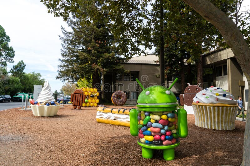 Mountain view, android royalty free stock image