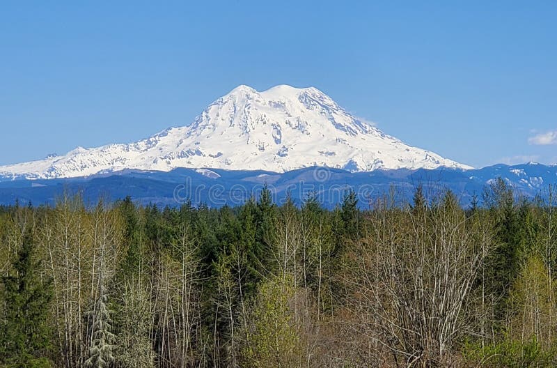 Mountain view hill top royalty free stock photography