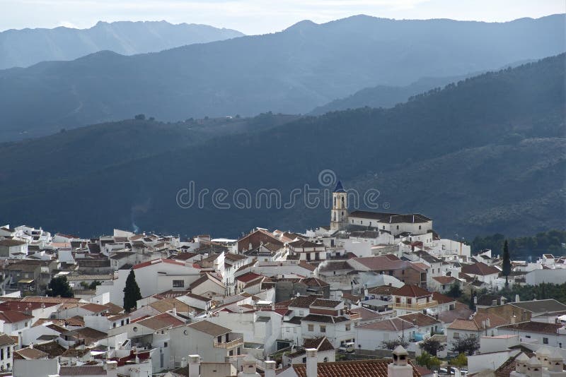 Mountain village at andalusia